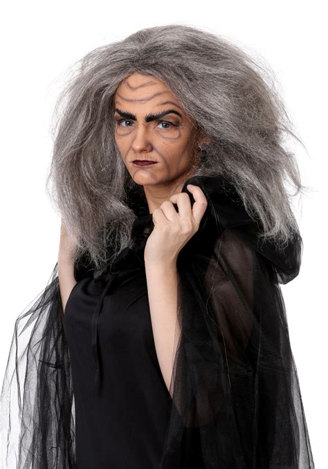 Shadowy witch wig